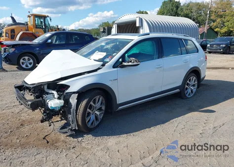 2019 Volkswagen Golf Alltrack Tsi S/Tsi Se/Tsi Sel z USA, uszkodzony, nr VIN 3VWM17AU5KM519857